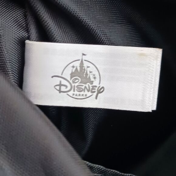NEW Disney Parks Lg Nylon Crossbody Bag Multicolor Mickey Head Icon Blk Strap - Picture 9 of 11